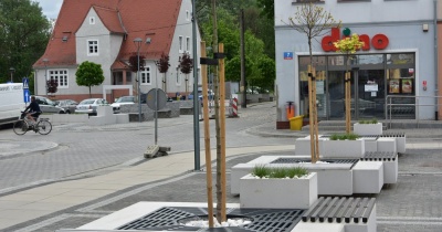 Piękny Rynek z herbem miasta (FOTO)