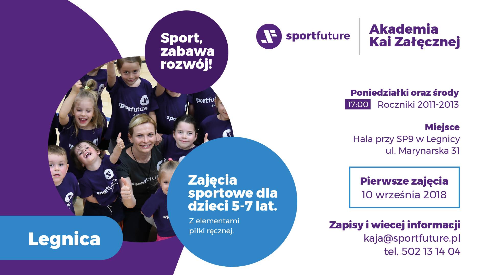 Startuje SportFuture - Akademia Piłki Ręcznej