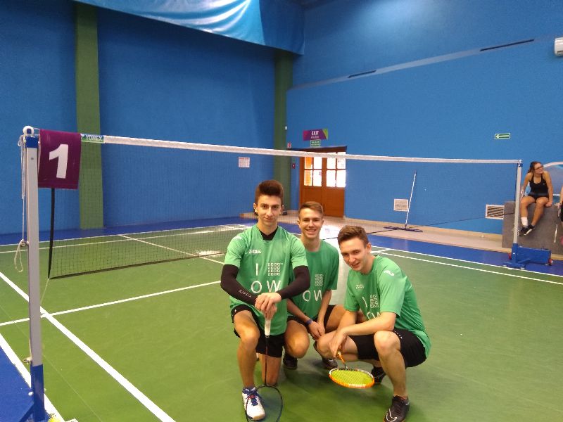 Brąz badmintonistów I LO w wojewódzkim finale