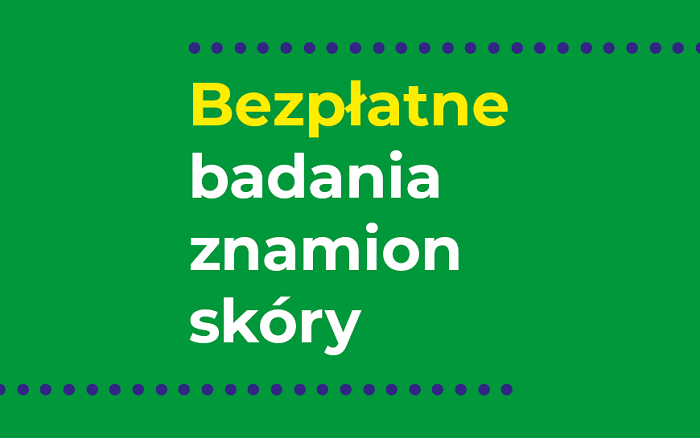 Bezpłatne badanie znamion skóry