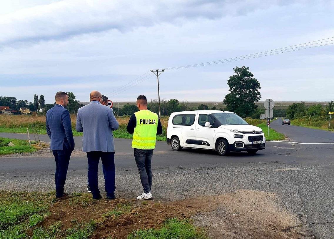 Na najbardziej wypadkowym skrzyżowaniu w Rudnej powstanie rondo pinezkowe