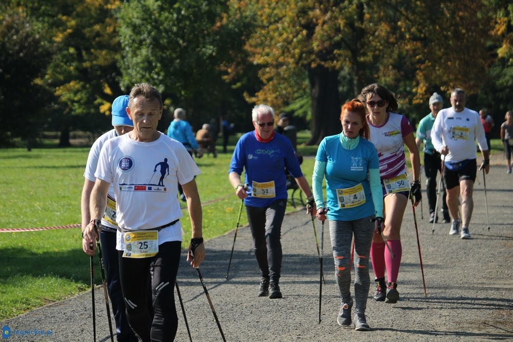 Chodzę z kijkami bo lubię nordic walking