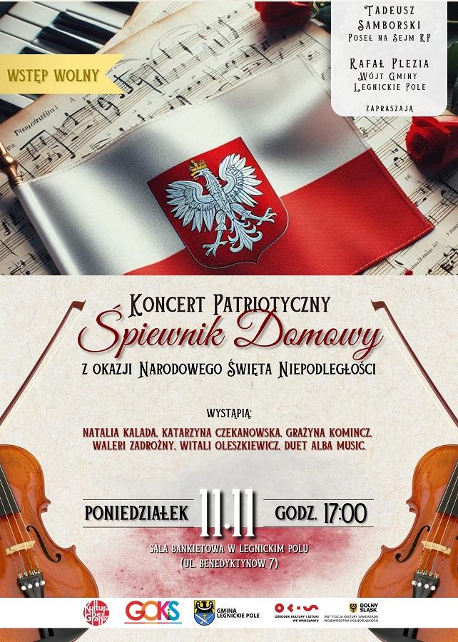 Święto Niepodległości w Legnickim Polu patriotycznie i muzycznie